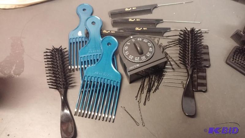 lot 12 image: Hair Designer Combs as shown...
