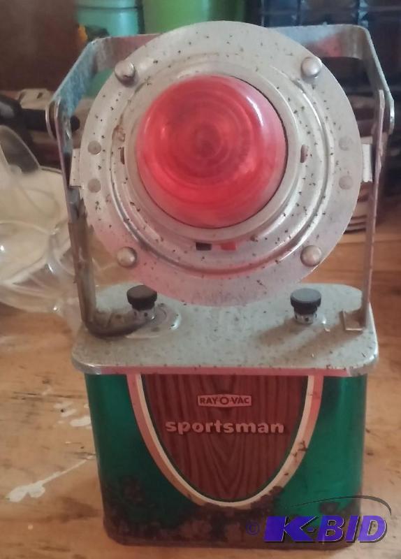 Vintage Ray o Vac Battery Light...
