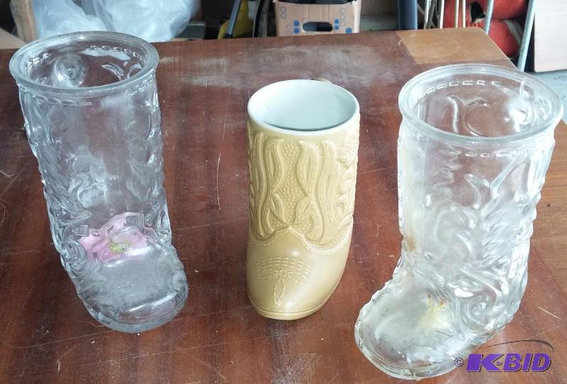 Lot of 3 Boot Mugs...