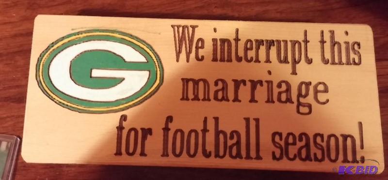 5 X 8 Green Bay Packer Sign...