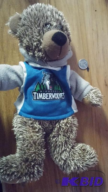 Minnesota Timber Wolfs Dressed Bear...