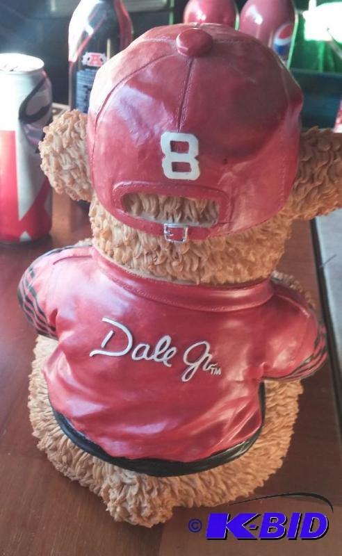 Dale Earnhardt Jr Ceramic Teddy bear...