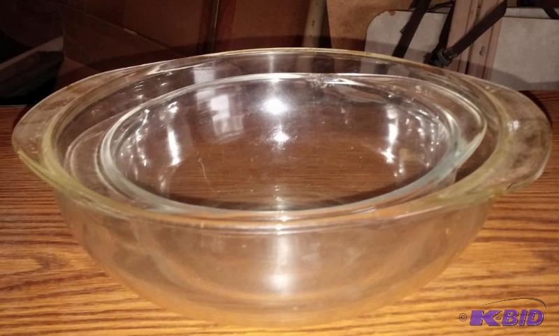 2 Pyrex Mixing Bowls...