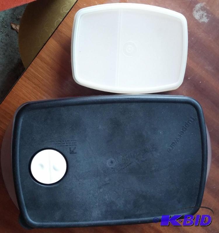 Lot of 2 Tupperware containers, as shown, all...