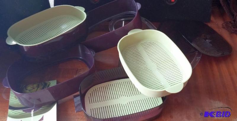 Complete Tupperware Microwave Cookware...