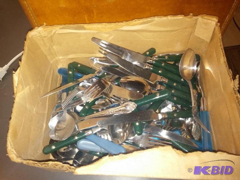 Large Lot of Flatware as shown...