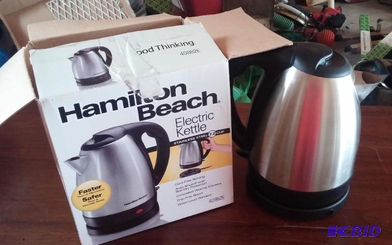 NEW Hamilton Beach Electric Kettle, Lifts off...