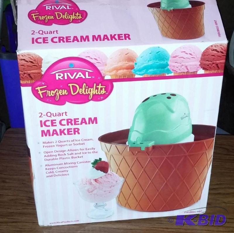 Rival 2Qt Ice Cream Maker...