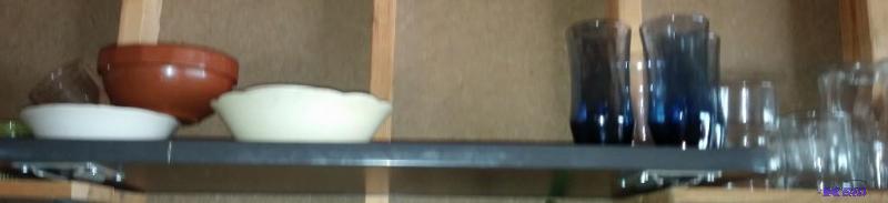 Glassware as shown-Silver Banded...
