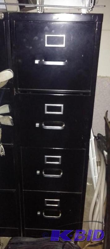 4 Drawer Metal File Cabinet...