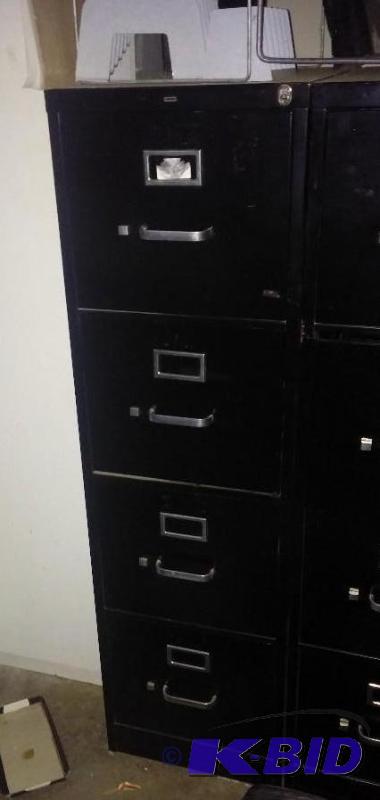 4 Drawer Metal File Cabinet...