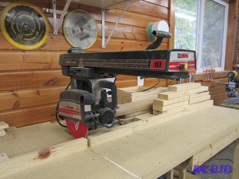 Craftsmen 10&quot Radial Saw...