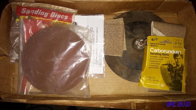 Sand Paper as shown...