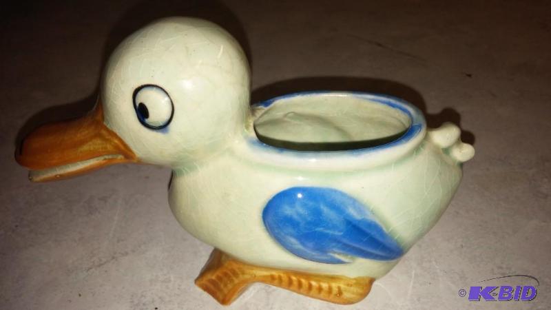 Occupied Japan Small Duck Planter...