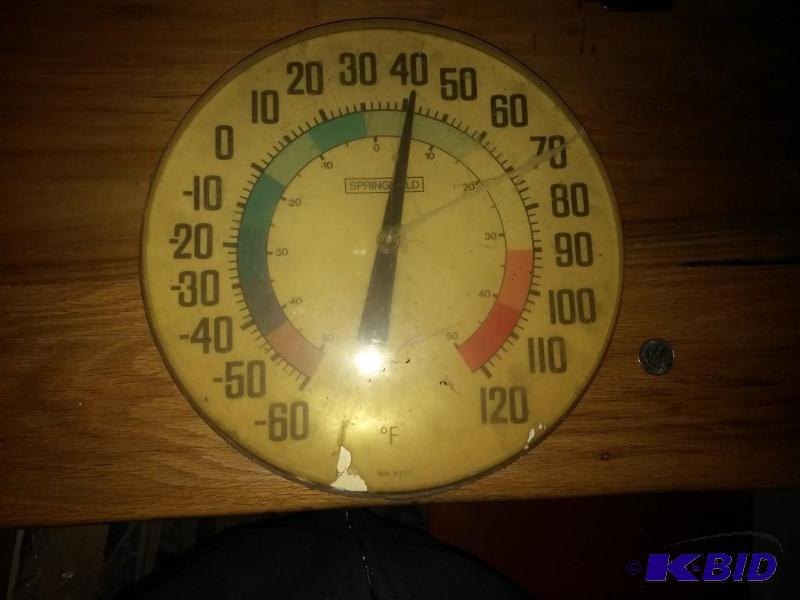 Vintage Springfield thermometer...