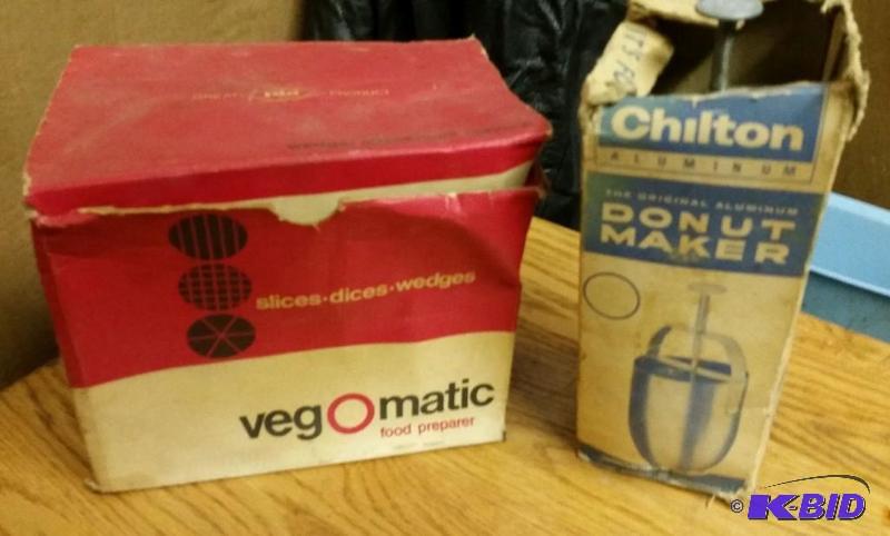 Vintage Veg O Matic and Vintage Donut Dropper...