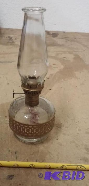 Small Vintage Oil Lamp...