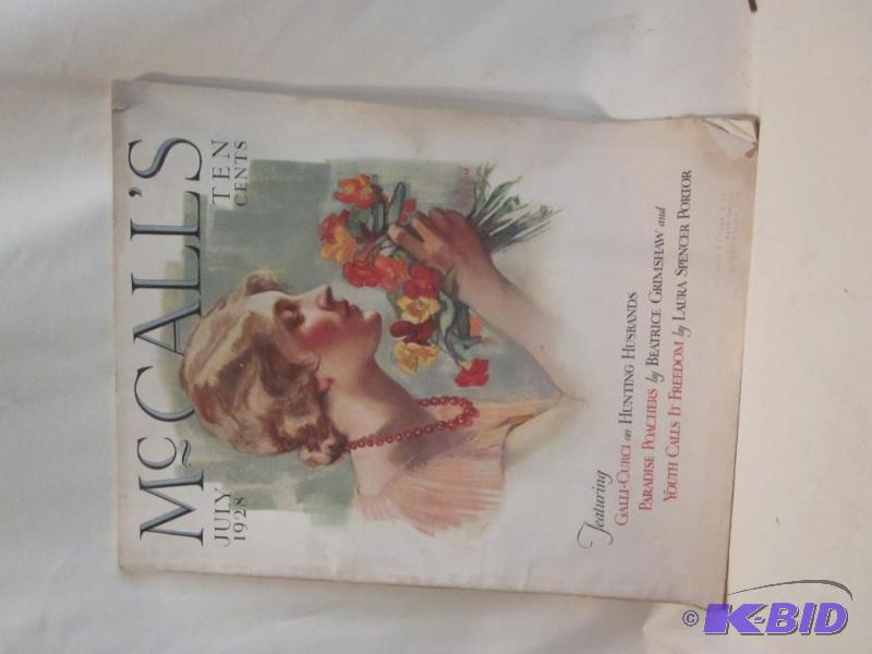 1928 July edition McCalls&nbspMagazine, good...
