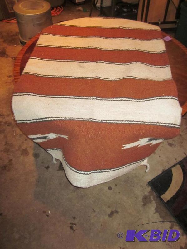 3 foot by 5 foot Rug, Native American brown a...