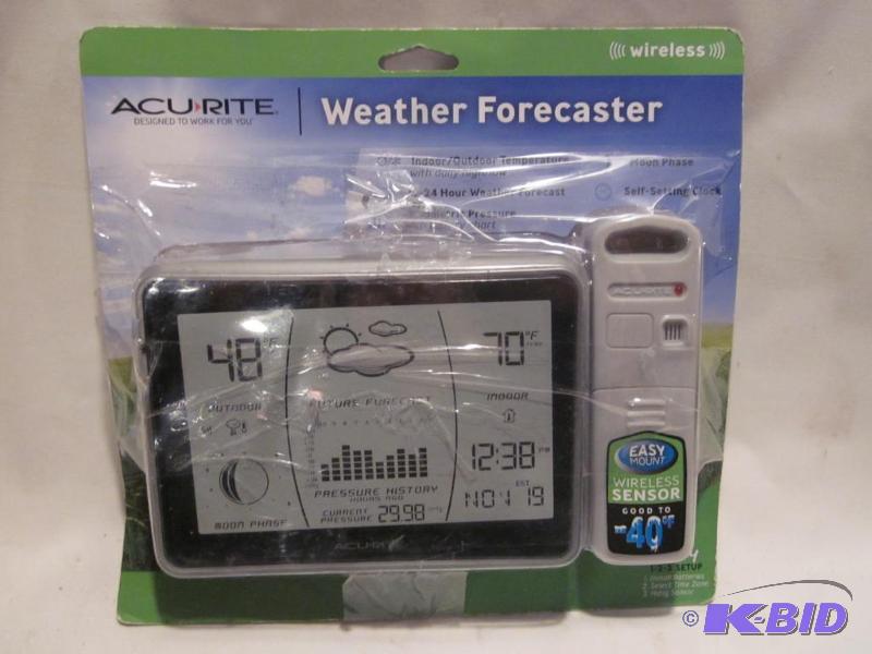 Acurite&nbspwireless weather forecaster open...
