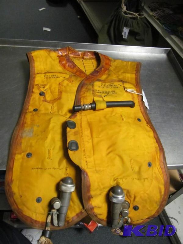lot 50 image: 1961 US Navy May West vest