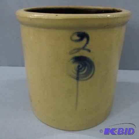 lot 101 image: Salt Glaze No 2 Crock