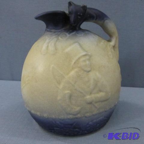 lot 105 image: Rockingham Hunting Jug