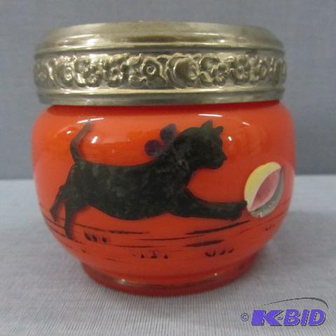 lot 114 image: Rose Bowl With Frog