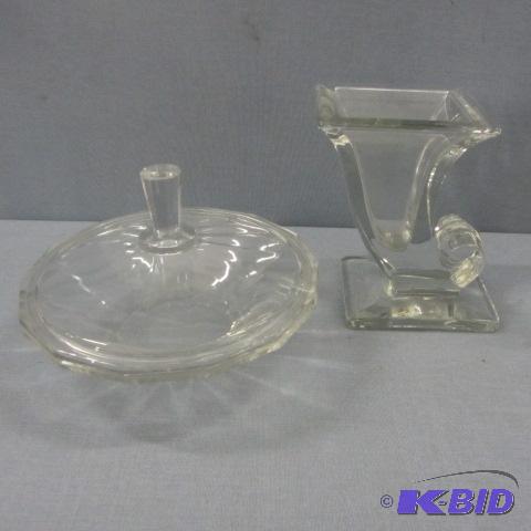 lot 116 image: Lead Crystal Vase, Candy