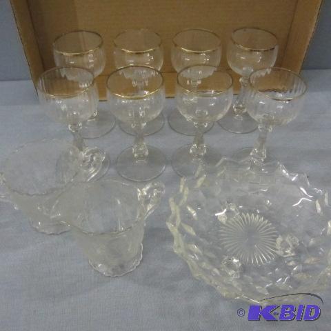 lot 136 image: Fancy Stemware