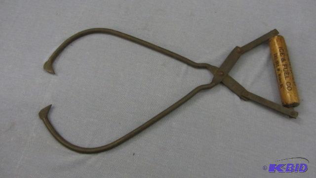 lot 14 image: Advertising Ice Tongs