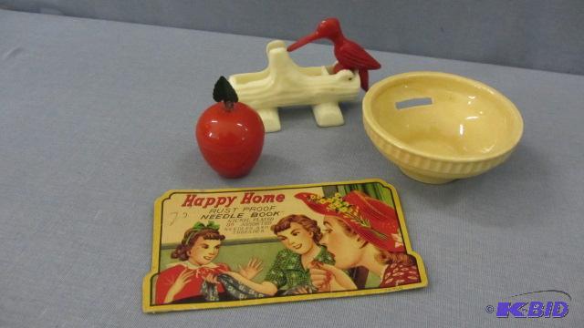 lot 15 image: Toothpick Bird, Tape Measure