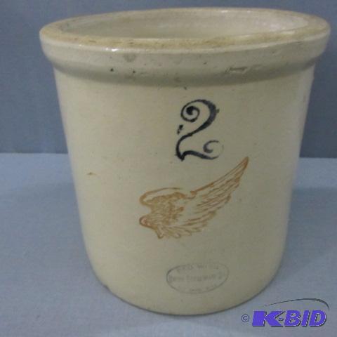 lot 155 image: Red Wing No 2 Crock
