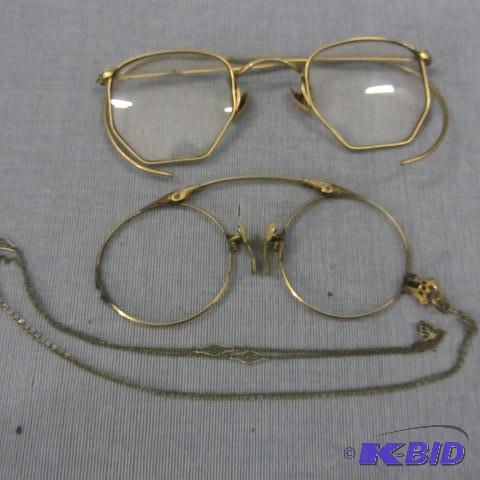 lot 159 image: Vintage Eye Glasses