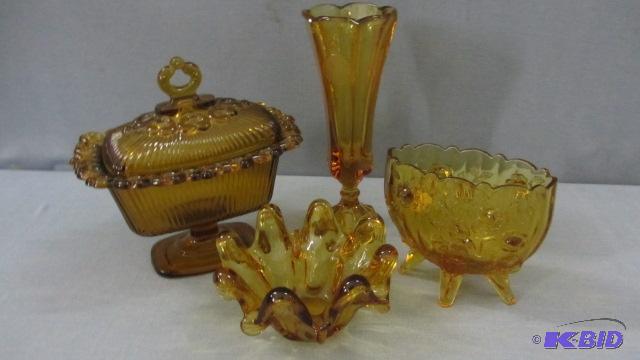 lot 22 image: Fancy Amber Glass