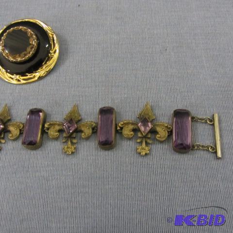 lot 87 image: Victorian Amethyst Necklace