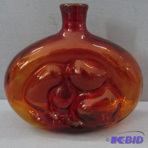 lot 96 image: Amberina Glass Decanter