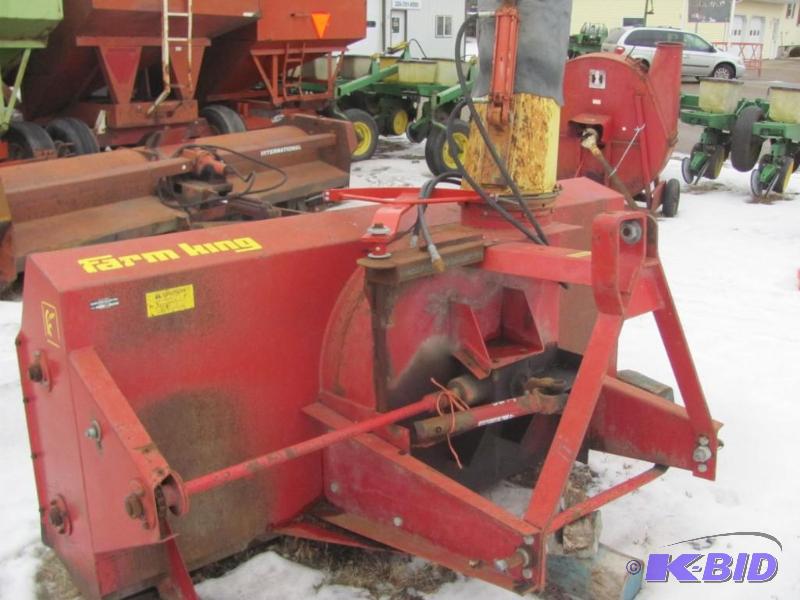 Farm King 2 stage 3 point Snowblower