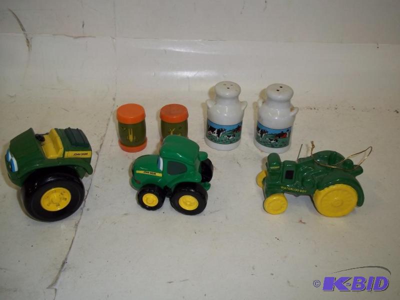 2 PAIR OF SALT AND PEPPER SHAKERS AND MISC   ...