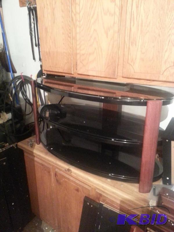 43 Oval TV Stand entertainment center