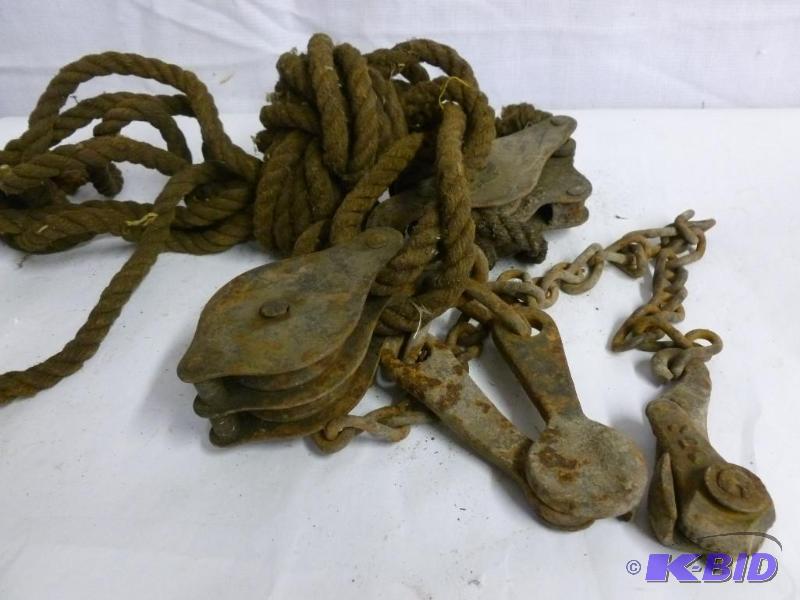 Vintage Block and Tackle
