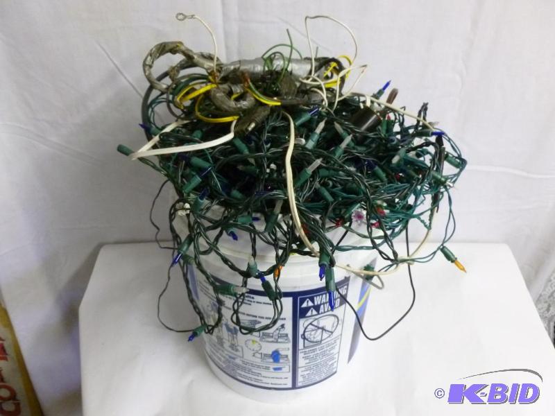 5 Gallon Pail full of Wire - SCRAP