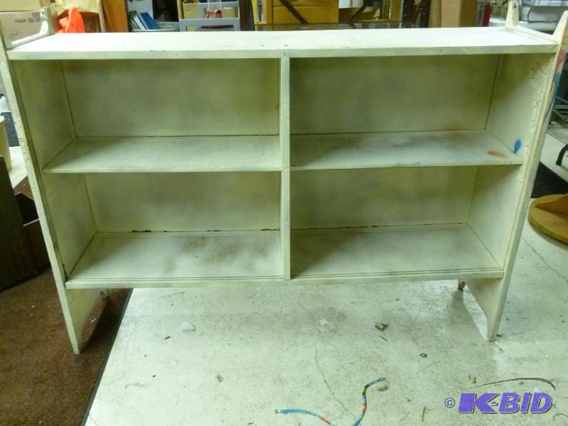 Vintage - Interesting Design - Wooden Book Shelf.........or