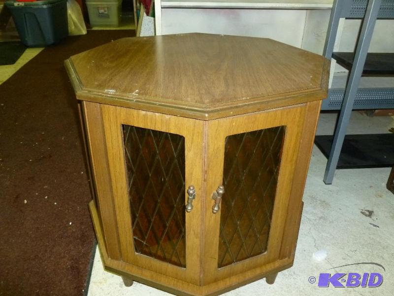 Octagon End Table