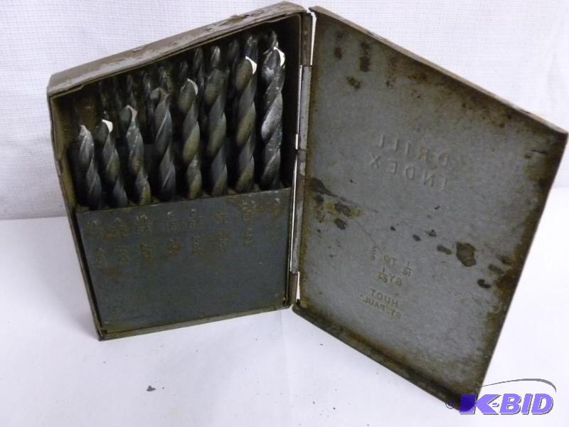 Vintage Set of Drill Bits - Made in ST PAUL