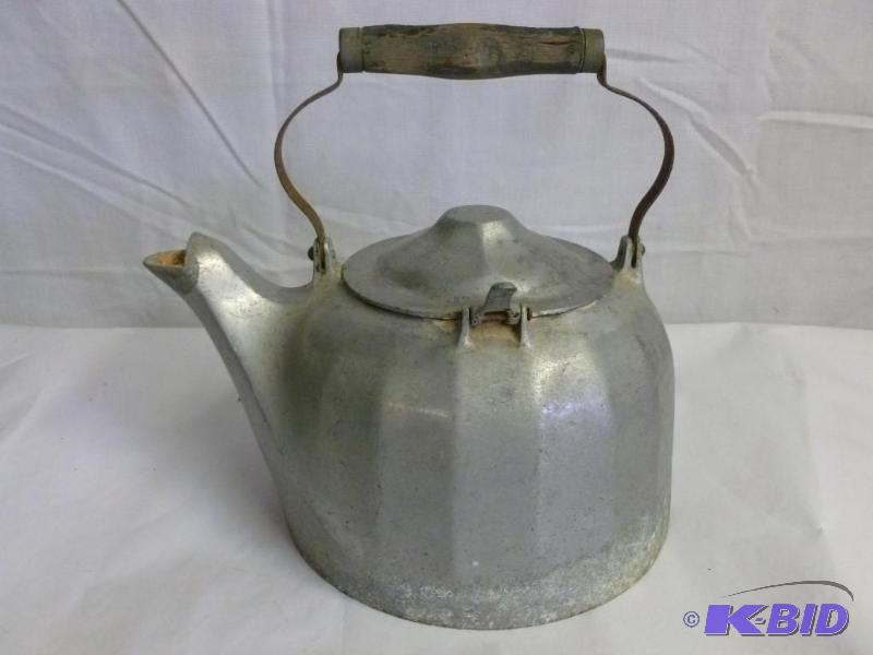 Vintage Wagner Aluminum Tea Pot