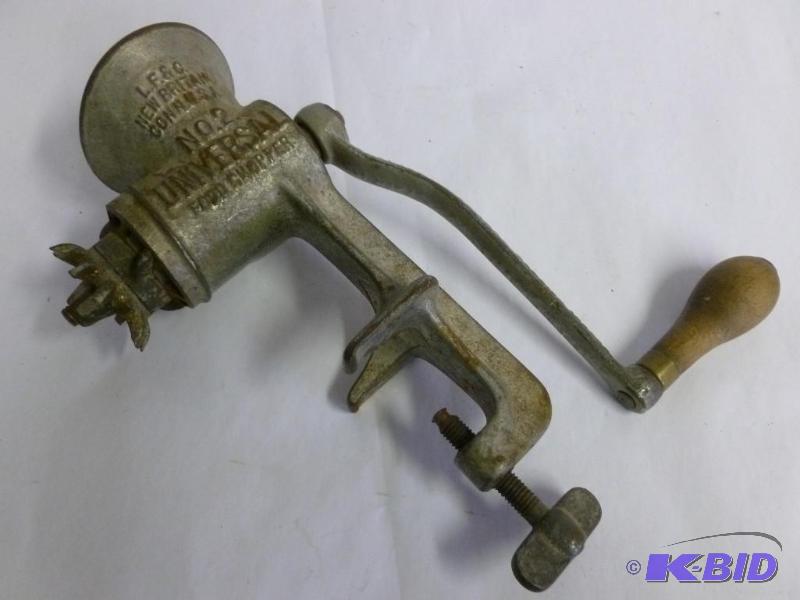 Vintage  - No. 2 UNIVERSAL - Food Chopper - Great Britain - 1899