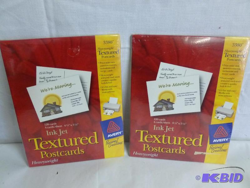 Two Packages of Post Card Paper for Your Printer