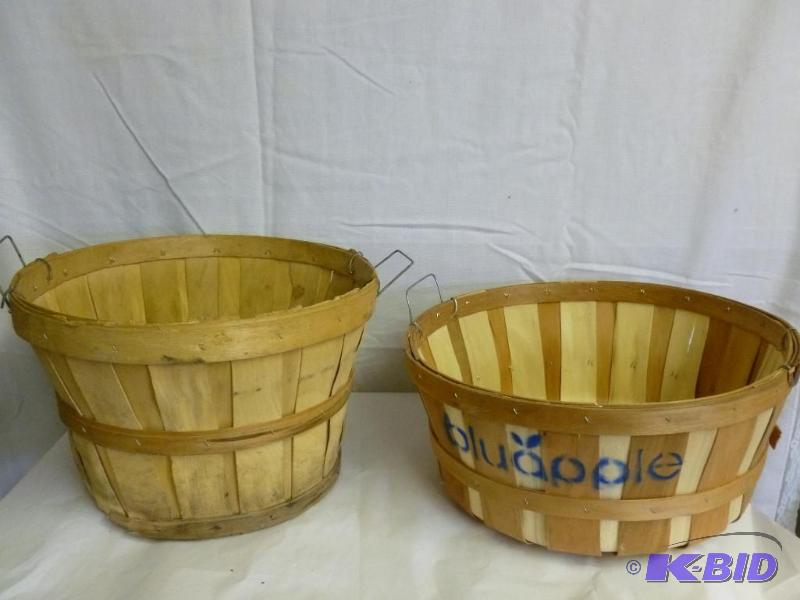 Two Apple Baskets in Very Good Condition