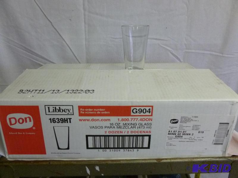 2 Dozen (24) 16 ounce Glasses - NEW